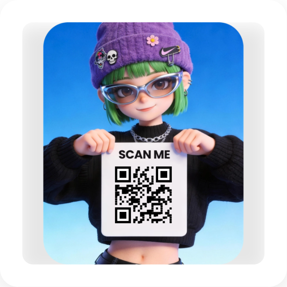 QR code example
